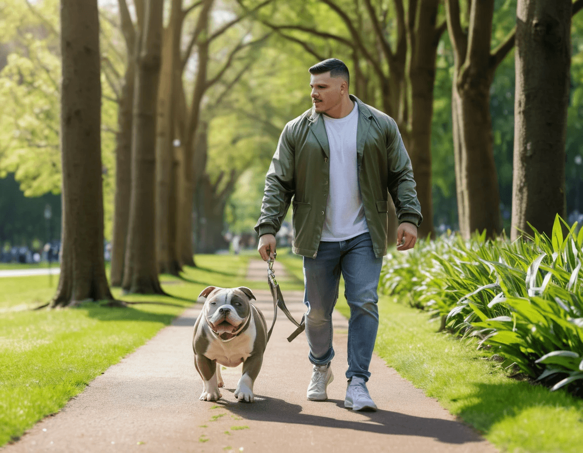 Pit Monster American Bully Feliz e Saudável